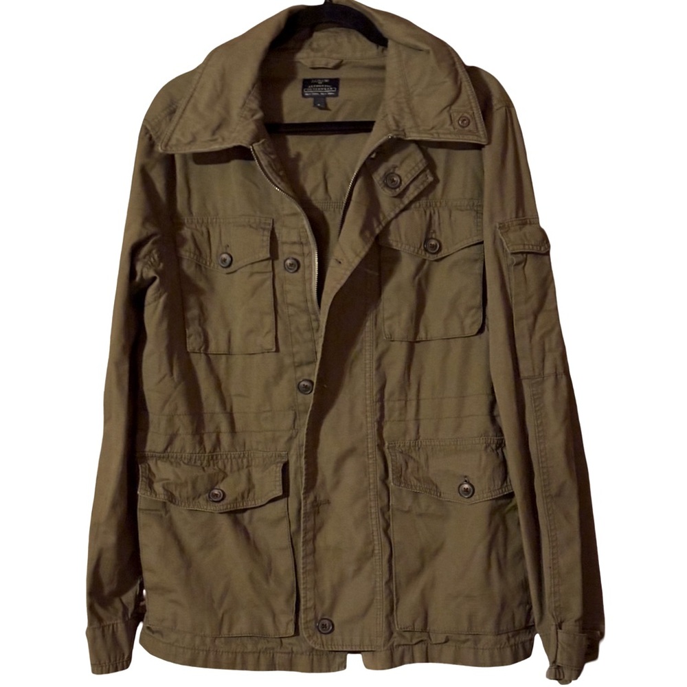 J Crew Boyfriend Utility Outdoor Camping Barn women’s medium WITH HOOD EUC
